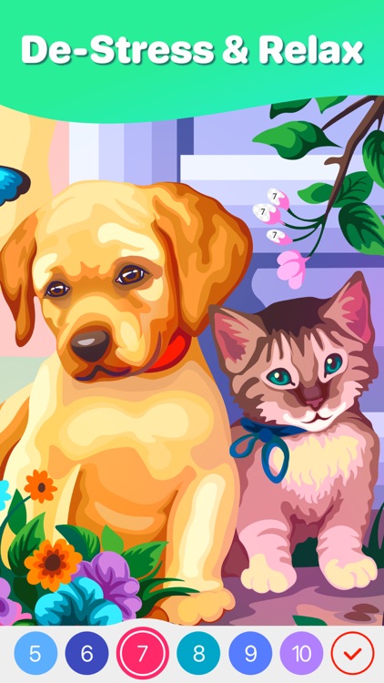 Hey Color: Paint by Number Art