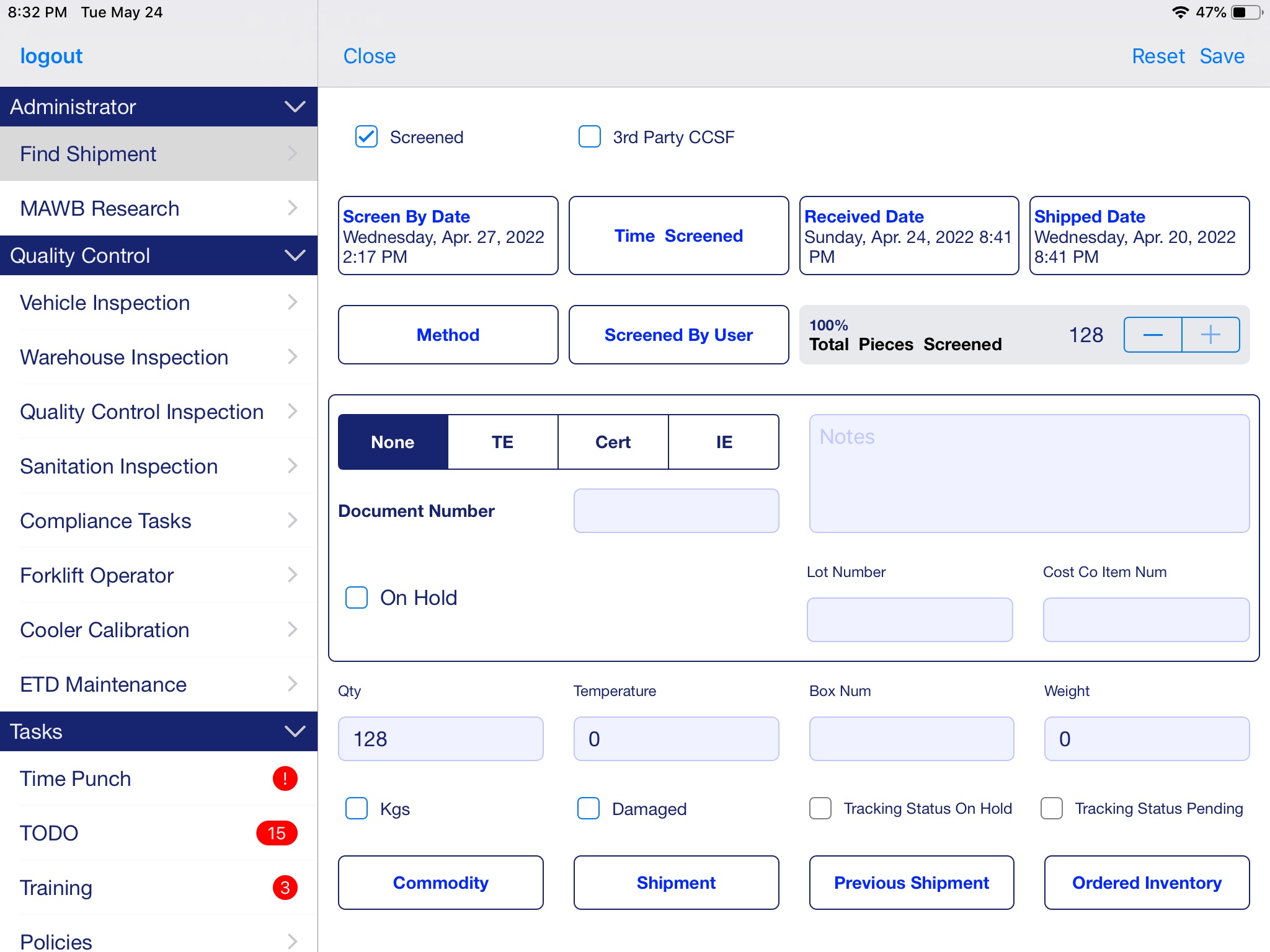 CFI QC screenshot 4