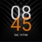 Clock Widgets : Custom Clock comes with both digital and analog clock widgets for your iOS devices