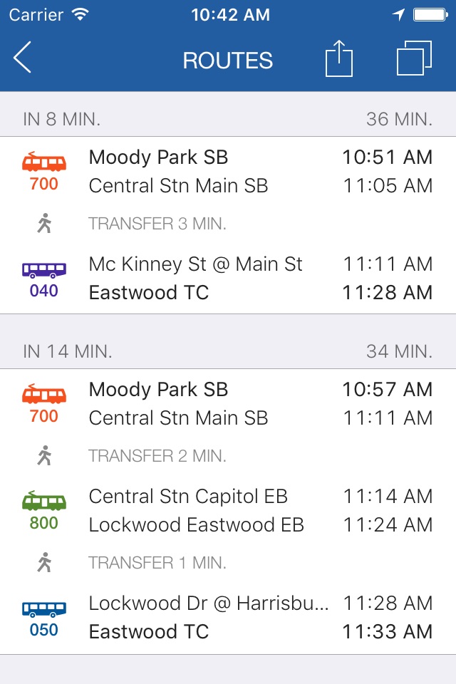 ezRide Houston METRO - Transit screenshot 2