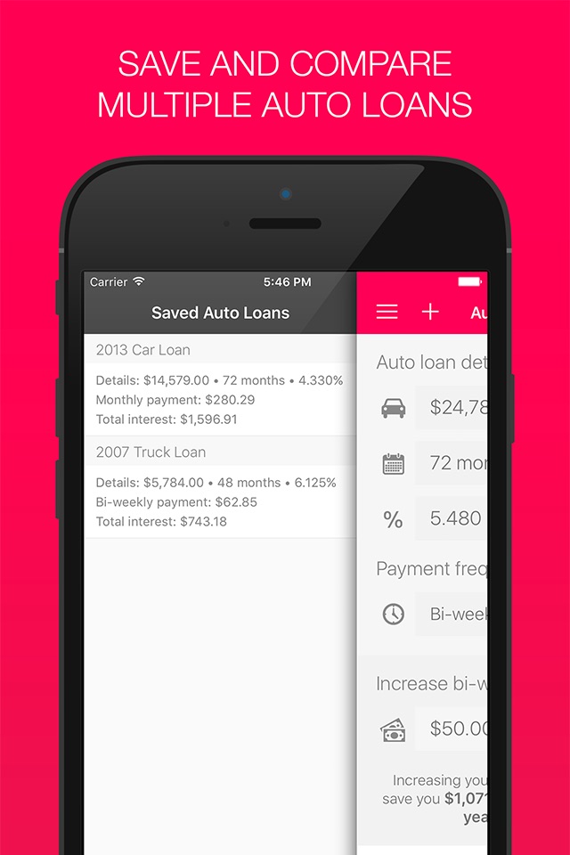 Auto Loan Calculator + screenshot 3