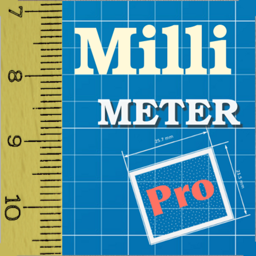 MillimeterPro app icon - ruler on screen