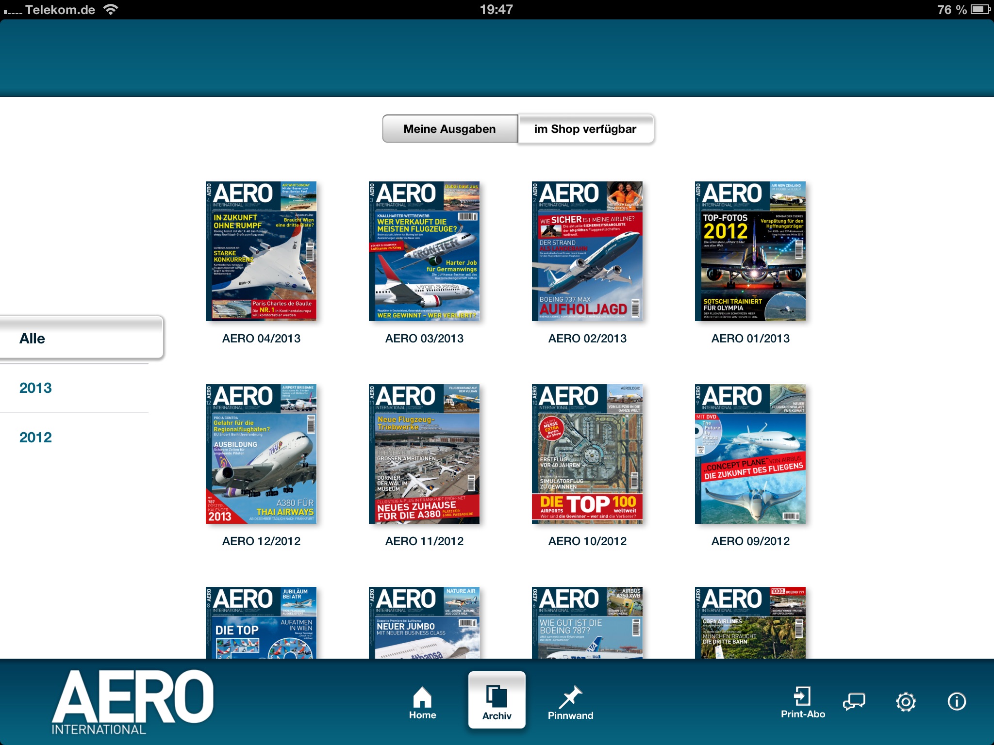 AERO INTERNATIONAL screenshot 2