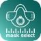 'CleanSpace Mask Select' enhance a way estimating a size of the mask and reduce difficulty by contactless camera features