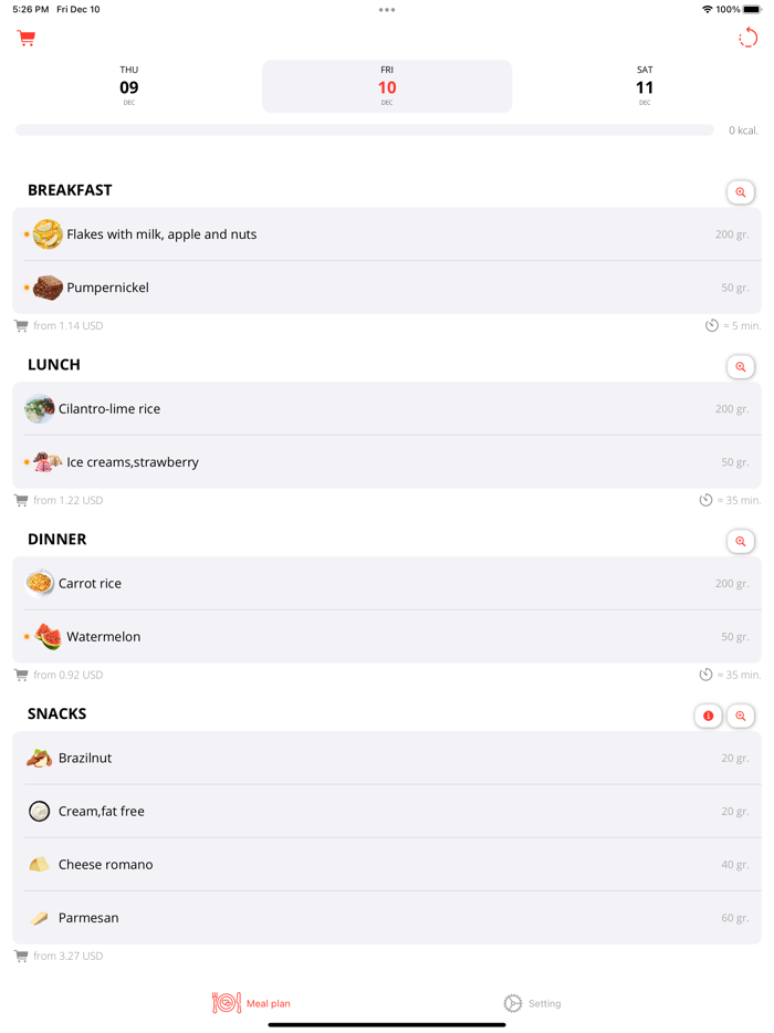 FitMenu the perfect meal plan