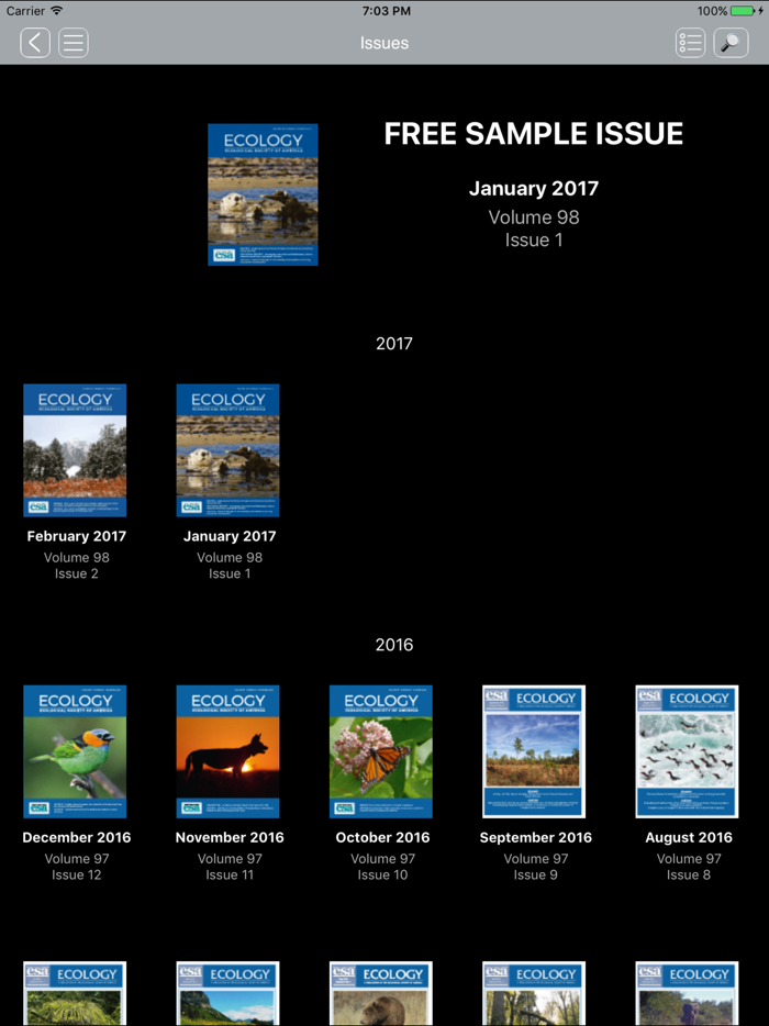 Ecological Society of America