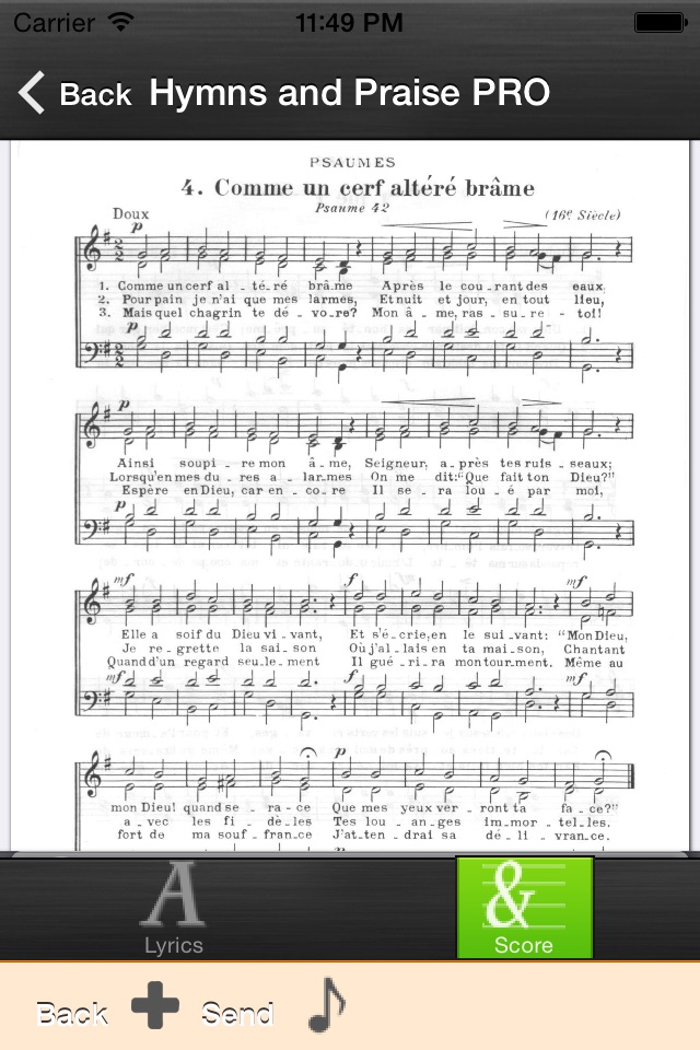 Hymns and Praise Pro screenshot 4
