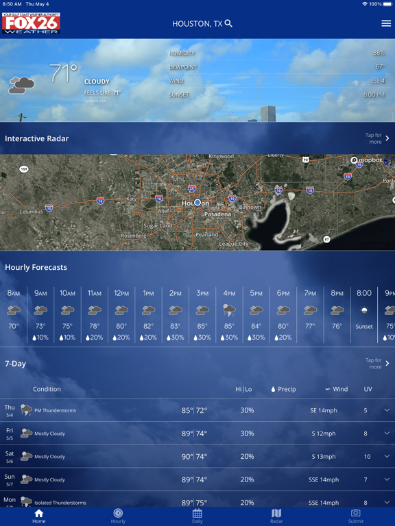 Fox 26 Houston Weather – Radar screenshot 2