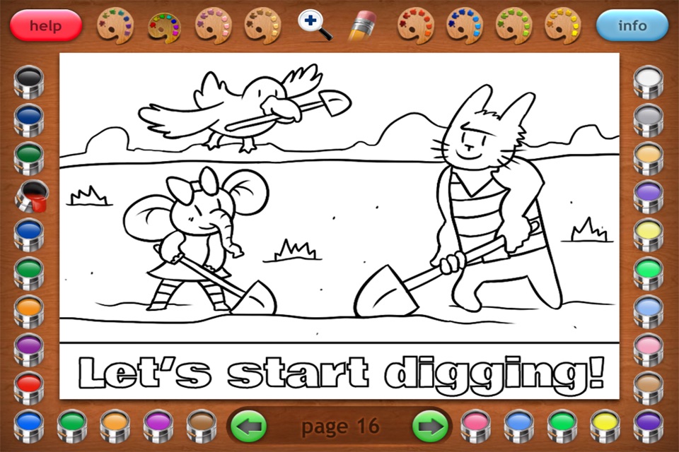 Pirates Coloring Book screenshot 3