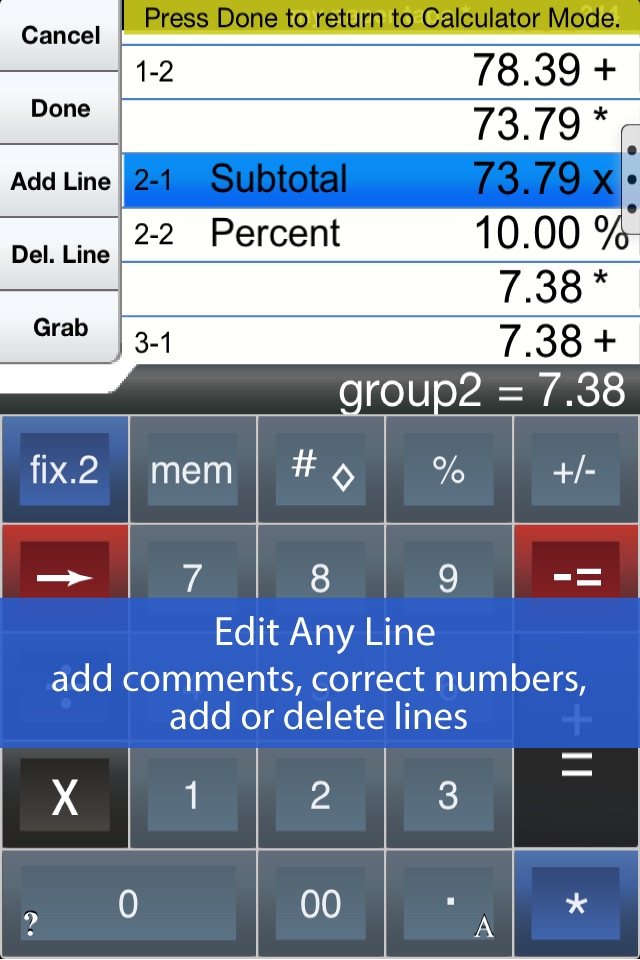 Adding Machine 10Key Universal screenshot 2