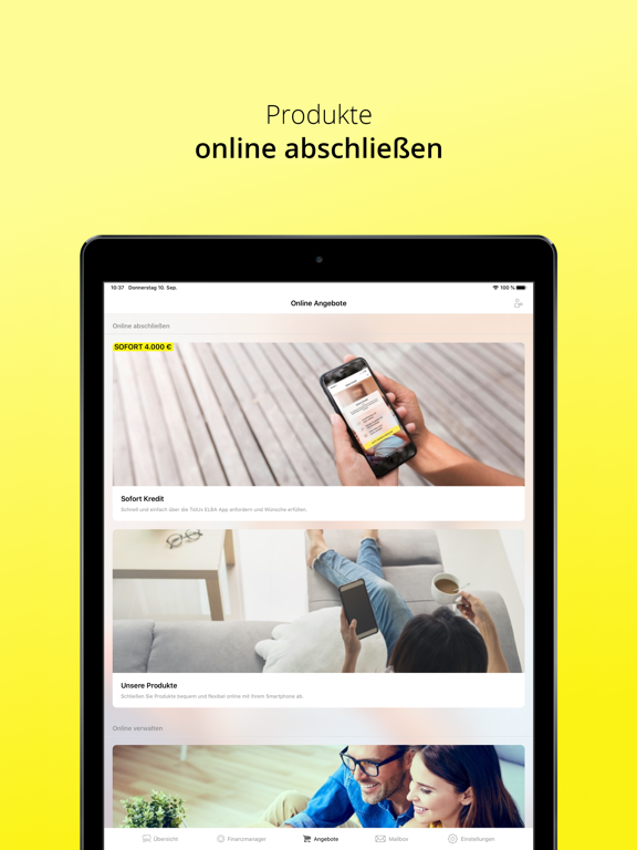 Télécharger Mein ELBA-App pour iPhone / iPad sur l'App Store (Finance)