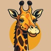 Cute Giraffe Animal Stickers!