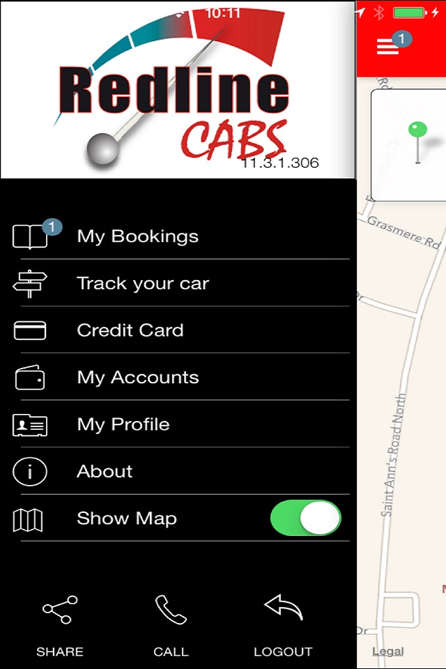Redline Cabs screenshot 2