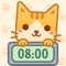 "Meow Clock" - a Pomodoro timer that helps you stay focused