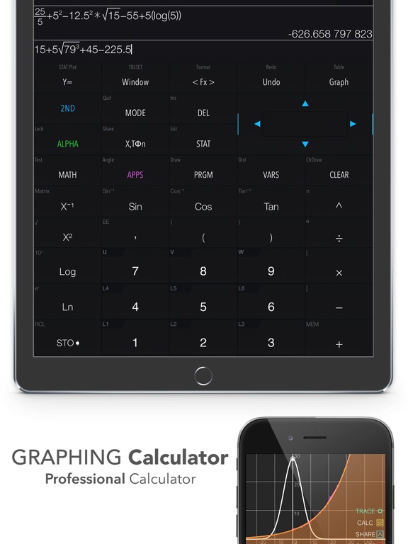 Graphing Calculator Plus App voor iPhone, iPad en iPod touch AppWereld