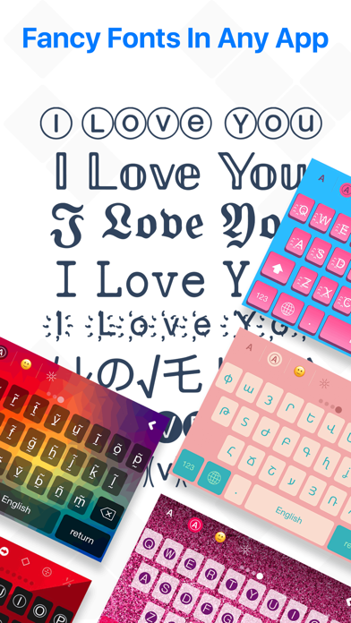 Custom Symbol Keyboard Fonts screenshot 3
