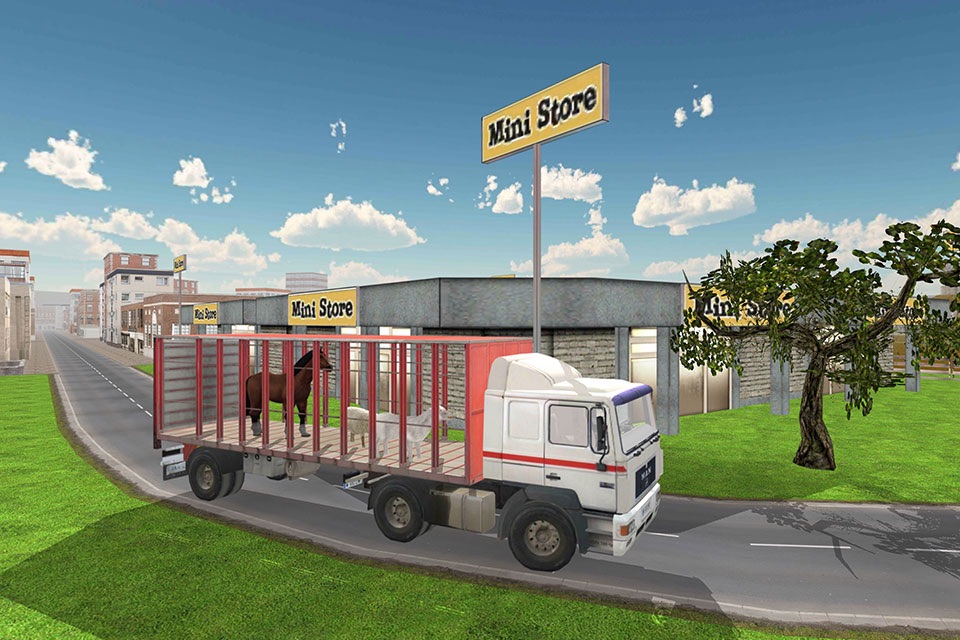 Truck Animals Transport Sim screenshot 3