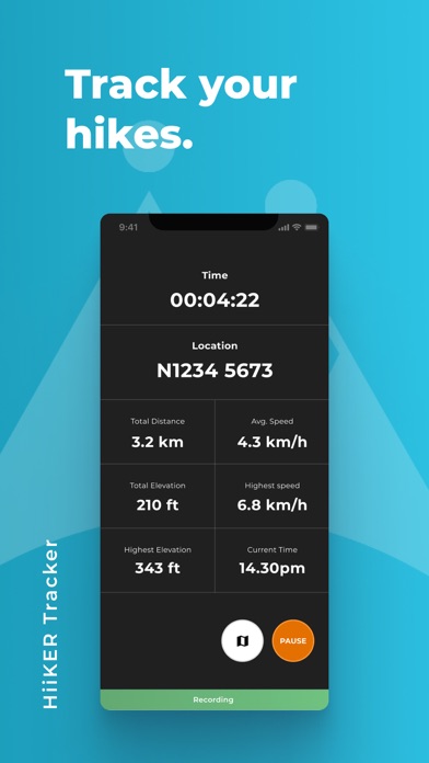 HiiKER: The Hiking Maps App screenshot 3