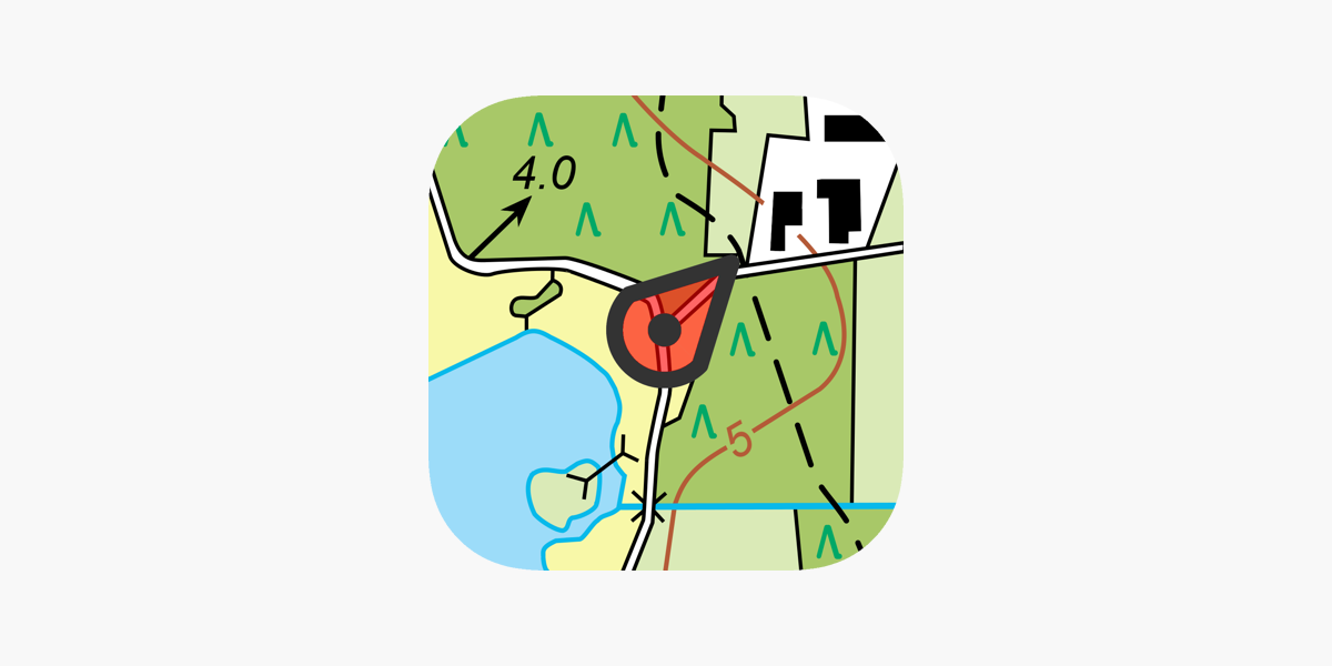 slogan Skru ned montage Topo GPS on the App Store