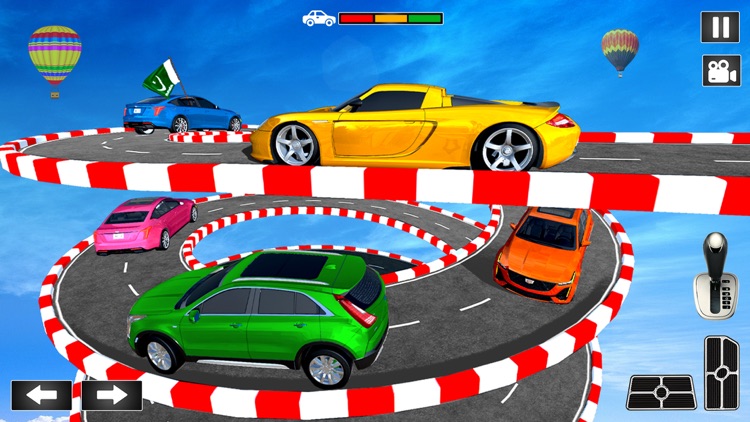 Impossible Race-Car Stunt Game