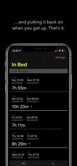 Game screenshot Bed Time Tracker apk