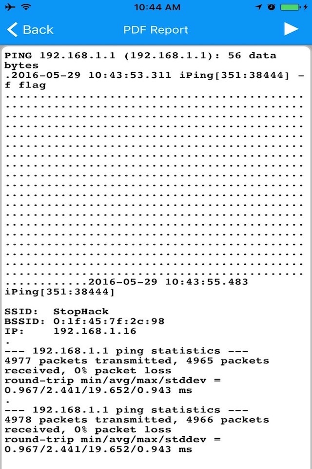 iPing - Packet Generator screenshot 3