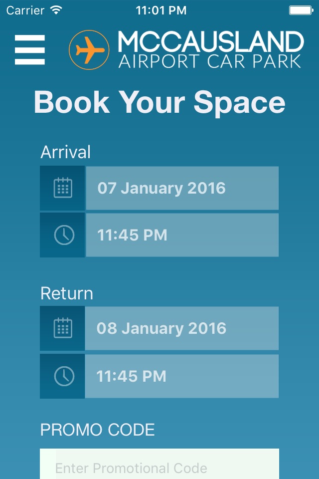 McCausland Airport Parking screenshot 3