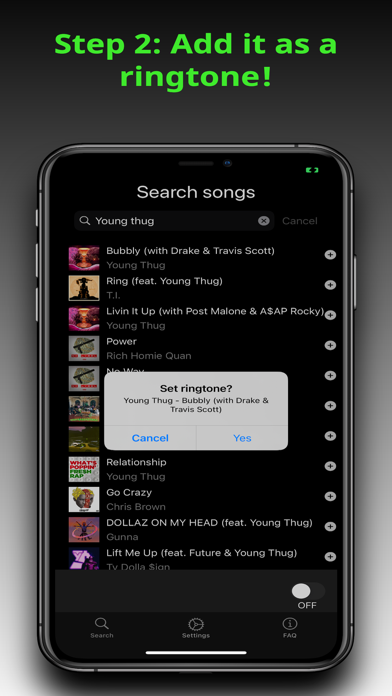 iRingtone for Spotify screenshot 3