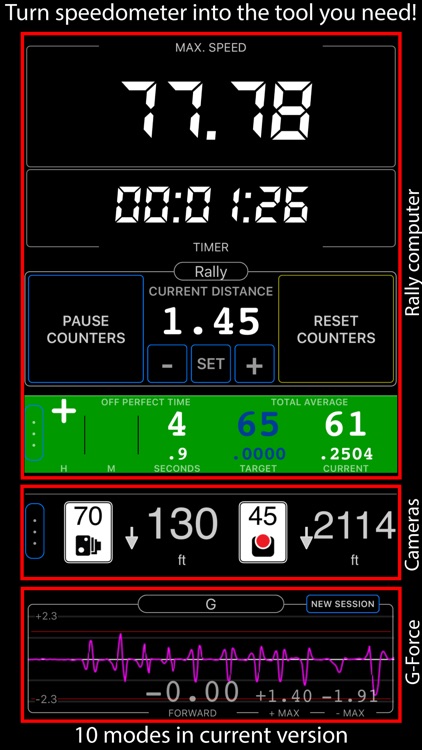 Speedometer 55 Pro. GPS kit. screenshot-2