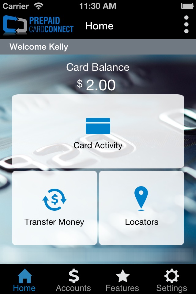 PrepaidCardConnect screenshot 2