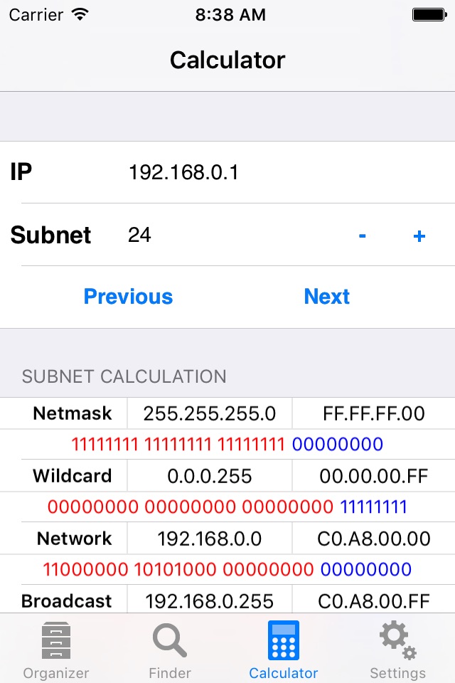 Subnet Calc Pro screenshot 2