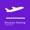 The Skyway Testing Mobile App is for use by travellers entering and exiting the United Kingdom requiring Covid-19 travel tests