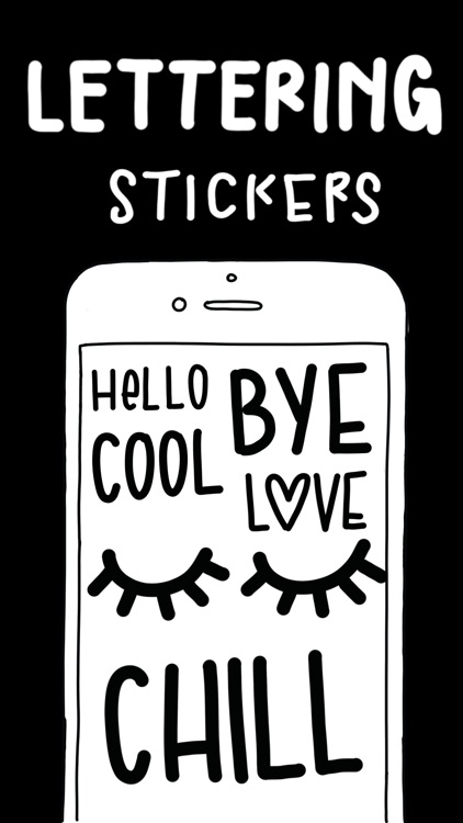 Lettering Stickers