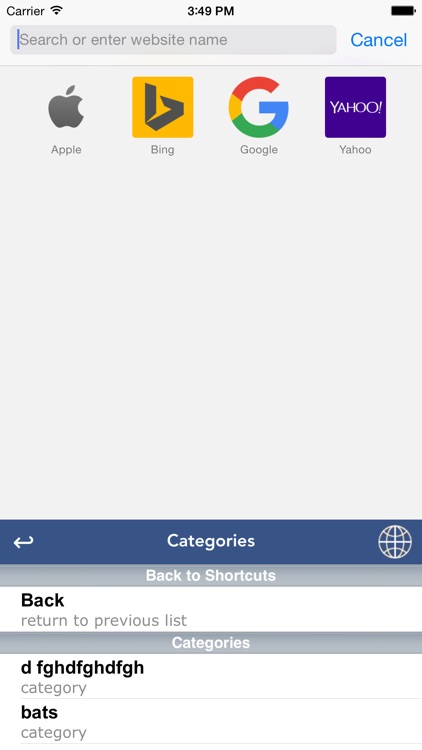 CopyListK shortcuts utility screenshot-4