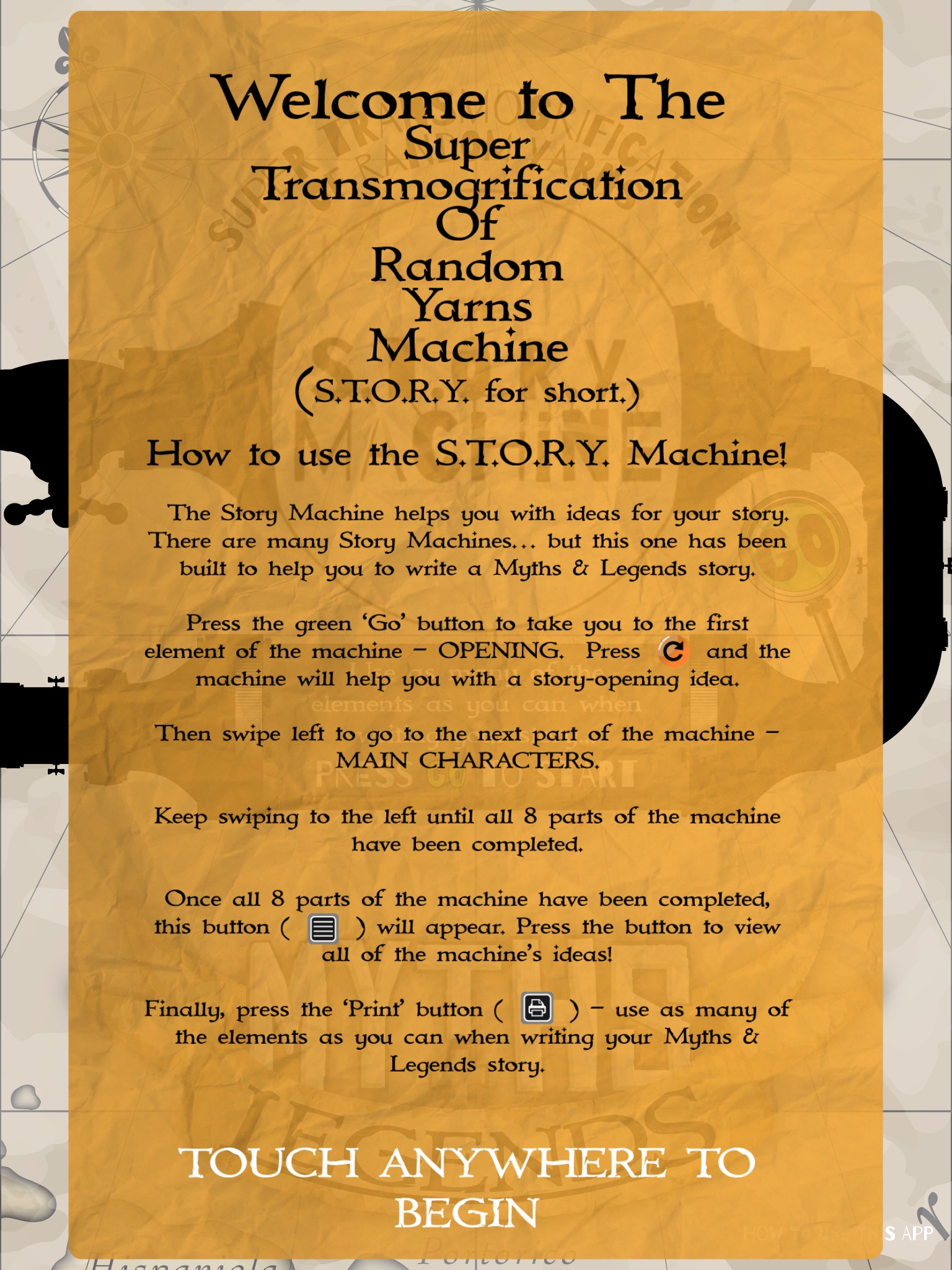 Myths & Legends Story Machine screenshot 3