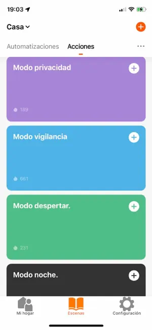 Screenshot 4 Orange Smart Home ES iphone