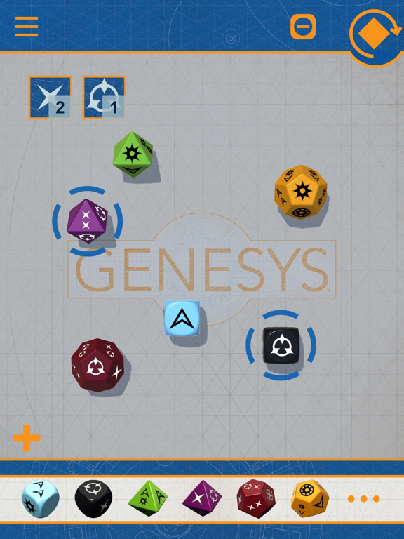 Genesys Dice Screenshots