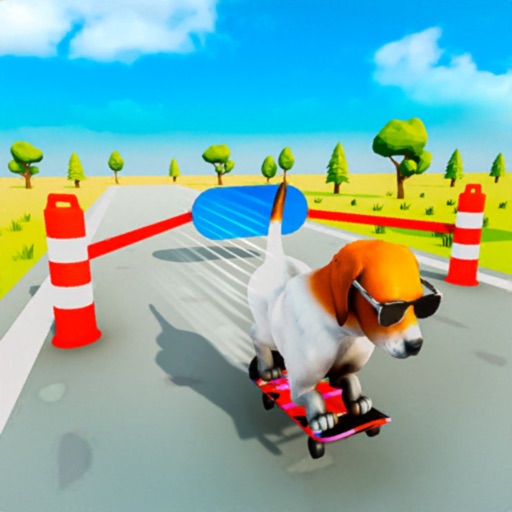 SlingShot Dog Stunts Game