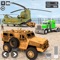 Truck driving games & Army Games are always challenging for users so in this army game of vehicles transportation, perform your best in a heavy military vehicle