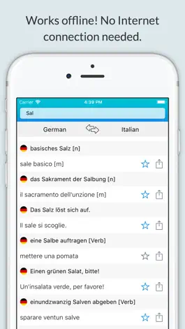 Game screenshot German Italian Dictionary + mod apk