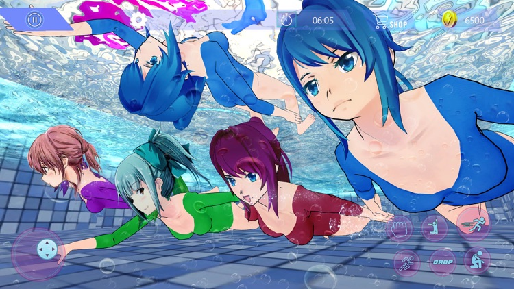 Anime High School Girls Sim 3D screenshot-5