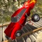 Do you like to see how luxury cars destroys in this beam ng drive car crash simulator with train game