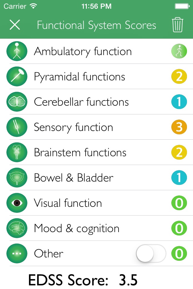 Easy EDSS Score screenshot 2