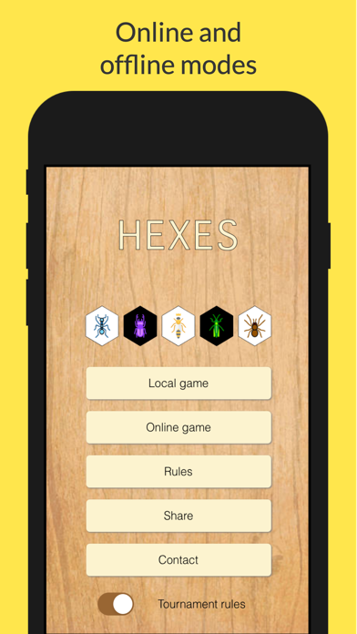 Hexes: Hive with AI board game screenshot 3
