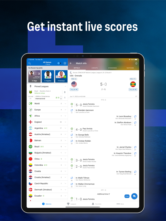 Sofascore - Live score app screenshot 2