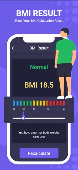 Game screenshot BMI & Ideal Calculator apk