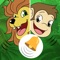 This application will help your child get to know the names of different animals and their sounds