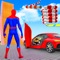 Welcome to the Super Hero Mega Ramp Car Stunt adventure games which are based on car driving simulator concepts