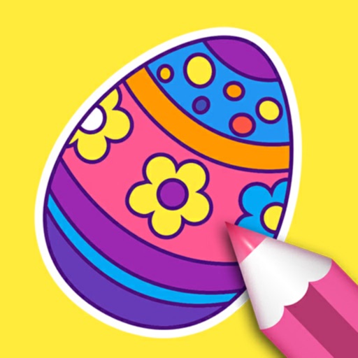 Easter Egg : Art Coloring Book