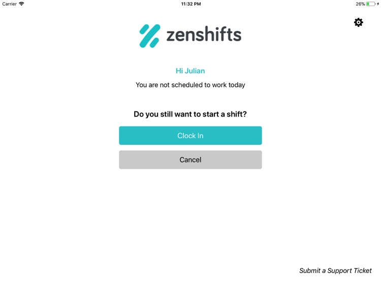 Zenshifts Timeclock